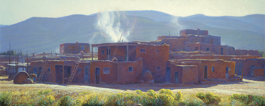 October Morning Taos Pueblo