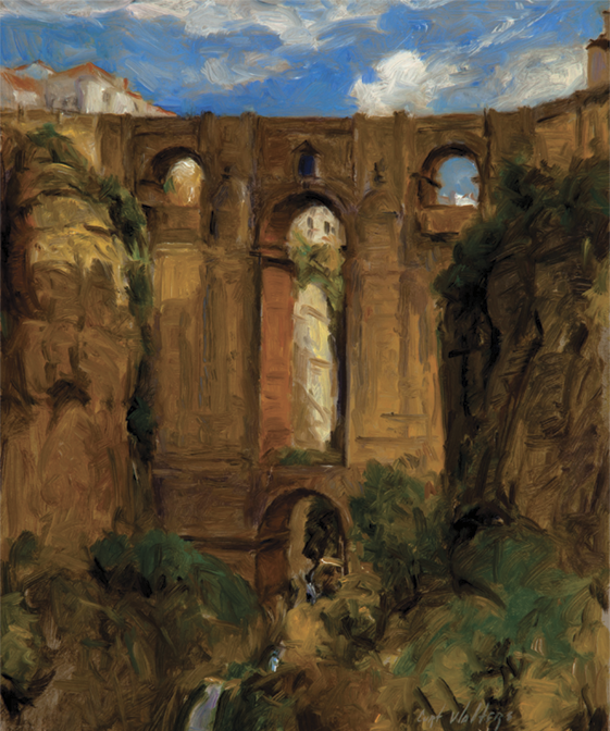 Puente Nuevo, Morning