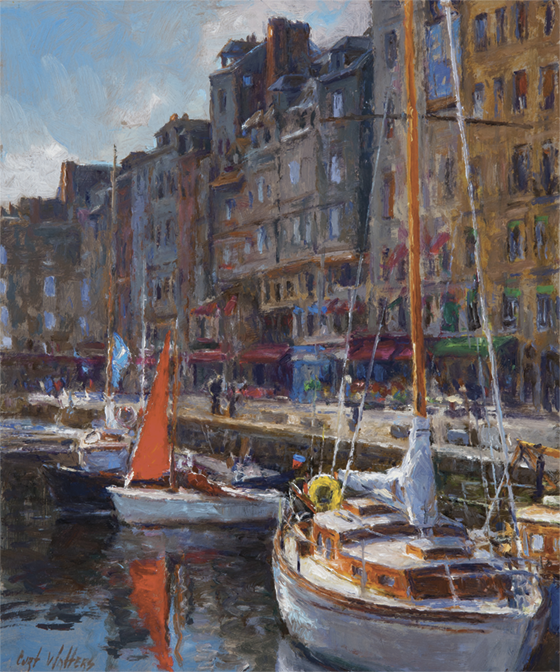 Red Sail, Honfleur, The