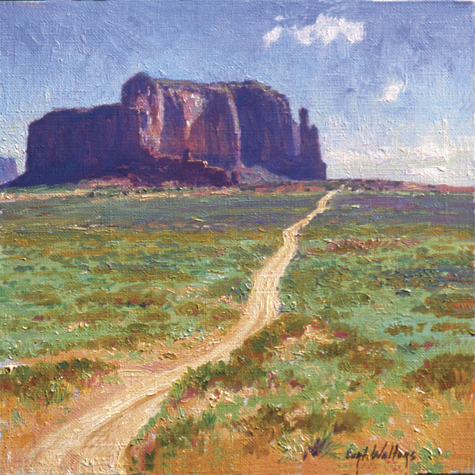 Road Through Monument Valley
