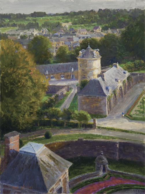 Rooftop Vista: Château de Balleroy