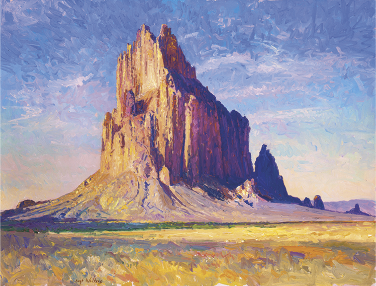 Shiprock (From Mesa Verde)