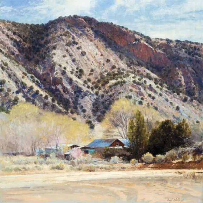 Spring Morning in Chimayo