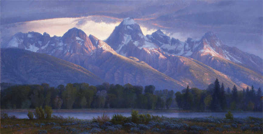 Spring Sunrise on the Grand Tetons