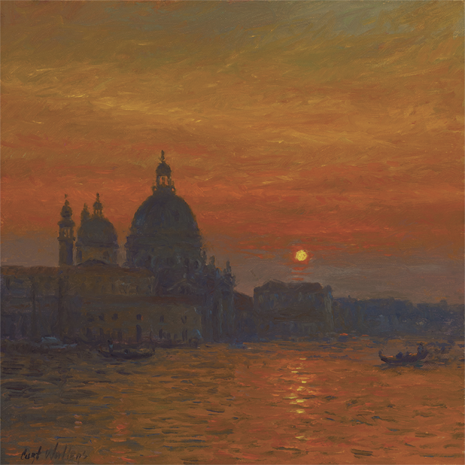 Sunset on the Grand Canal