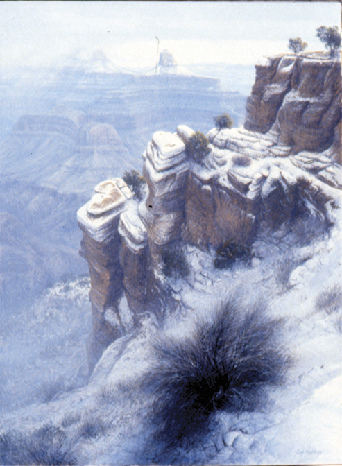 White Morning Bright Angel Trail