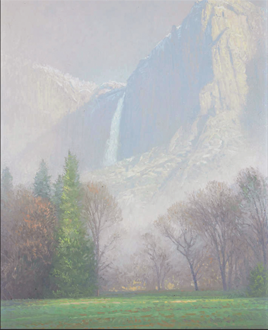 Yosemite Falls in Mist